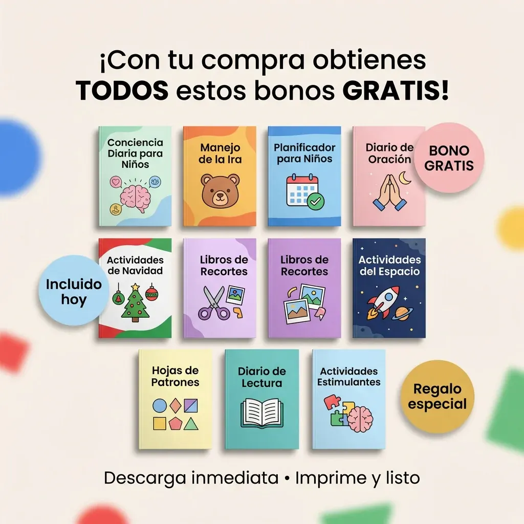 Pack de bonos gratis incluidos con NeuroKids